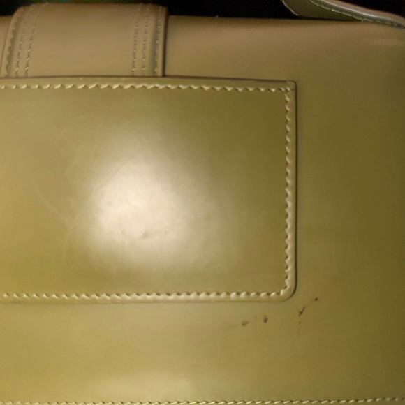 Jacquemus Olive Green Le Grande Bambino Leatgee - Picture 3 of 5